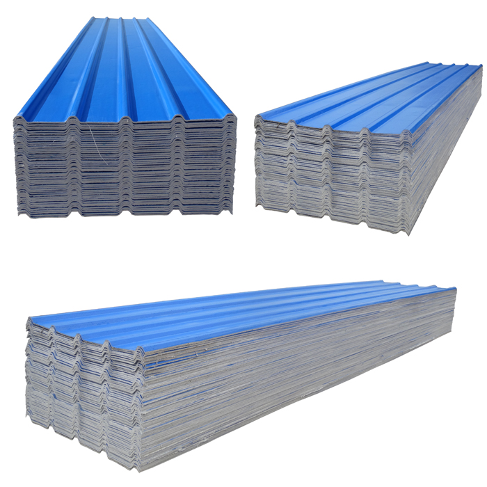 藍(lán)色膜彩釉瓦